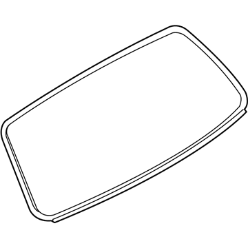 BMW 51-71-7-061-390 Rear Window Sealing