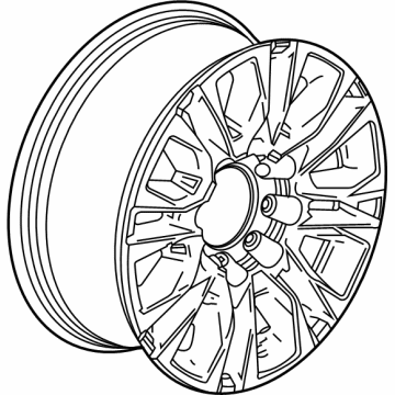 GM 84742714 Wheel, Alloy