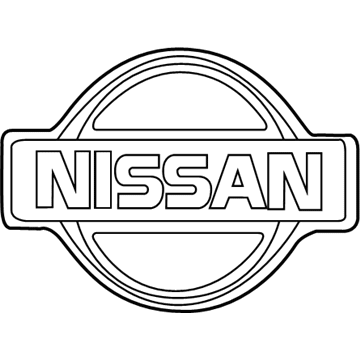 Nissan 62890-EA500 Emblem-Front