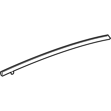 Acura 72965-TYA-A01 Molding, Rear Left Dr Sash