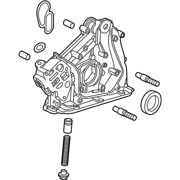 Acura 15100-5G0-A01 Pump Assembly, Oil