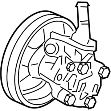 Hyundai 57100-2B300 Pump Assembly-Power Steering Oil