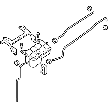 Nissan 21710-1PE1A Tank Assy-Reserve