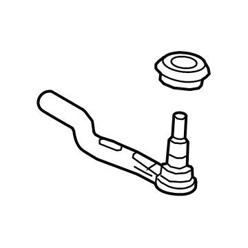 Acura 53540-TJB-A01 End Complete Tie Rod R