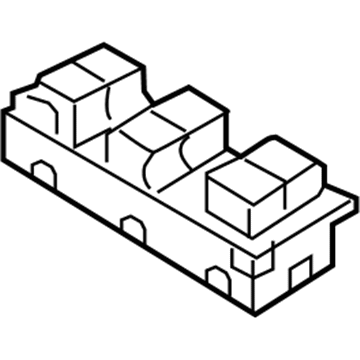 Hyundai 93571-G3000-PMP Power Window Switch