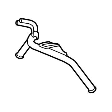 Acura 19525-6B2-A00 PIPE B, TURBOCHARGER WATER