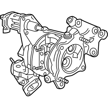Acura 18900-6B2-A02 Turbocharger Assembly