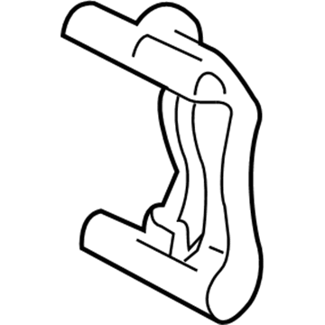 GM 12497785 Bracket, Front Brake Caliper Stop