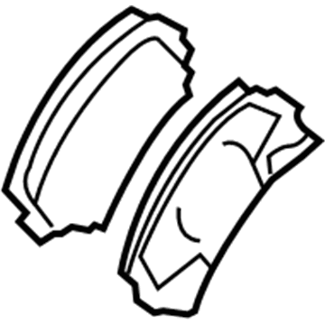 GM 88964424 Front Pads