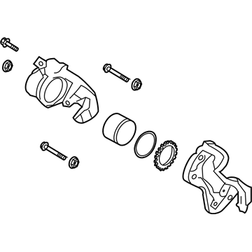 Hyundai 58180-3LA00 CALIPER Kit-Front Brake, LH