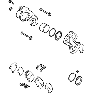 Hyundai 58110-3L100 Brake Assembly-Front, LH