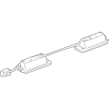 Lexus 81270-60410 Lamp Assy, License Plate