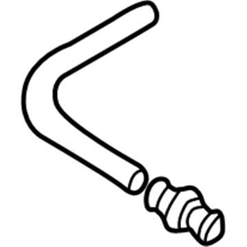 Hyundai 98960-26100 Hose & GROMMET Assembly-Rear WASHE