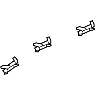 Acura 91572-SDA-A01 Clip, Roof Molding