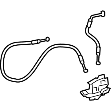 Lexus 64650-30111 Luggage Closer Assembly