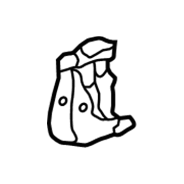 Acura 60465-TR0-A00ZZ Gusset, Left Front Bulkhead Side Stay