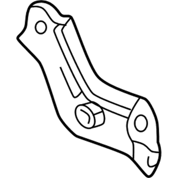 Acura 52345-S84-A01 Bracket, Left Rear Link Stabilizer