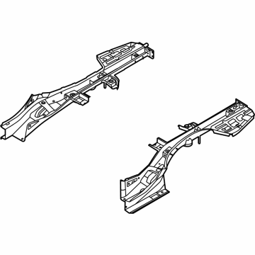 Hyundai 65720-L5000 Member Assembly-Rear Floor Side, RH