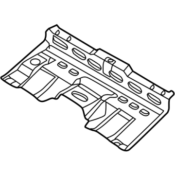 Hyundai 65521-L5000 Ext Assembly-RR Floor, FR