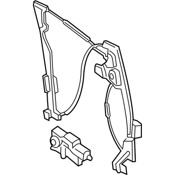 Ford FA1Z-5823200-C Regulator Assembly