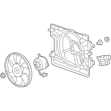 GM 15940324 Fan Assembly