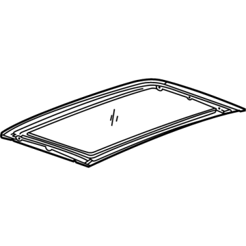 GM 42638878 Sunroof Glass