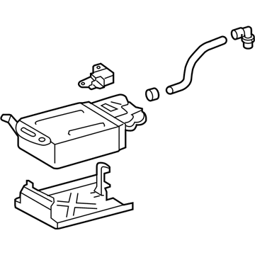 GM 88972757 Canister, Evap Emission