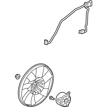 GM 92237365 Fan Motor