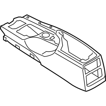 BMW 51-16-9-191-776 Centre Console