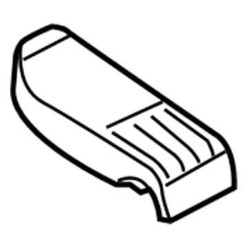 BMW 51-16-7-114-124 Center Armrest Tray
