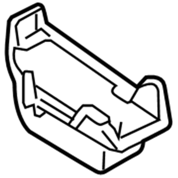 BMW 51-16-7-112-395 Center Armrest Tray