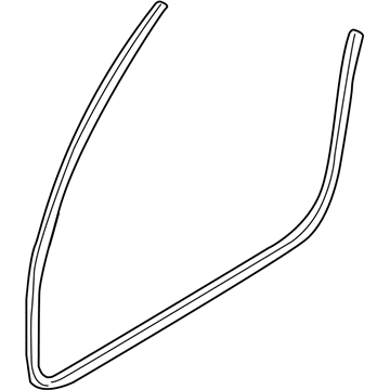 BMW 51-76-7-162-403 Door Weatherstrip, Left