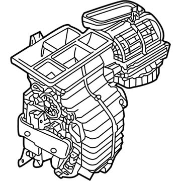 Kia 972041F000 Heater & EVAPORATOR