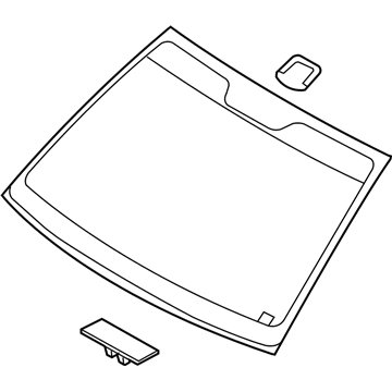Kia 861101G110 Windshield Glass Assembly