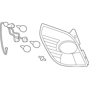 GM 22842245 Tail Lamp Assembly