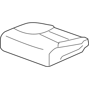 Honda 81332-TK8-A01 Pad, R. Middle Seat Cushion