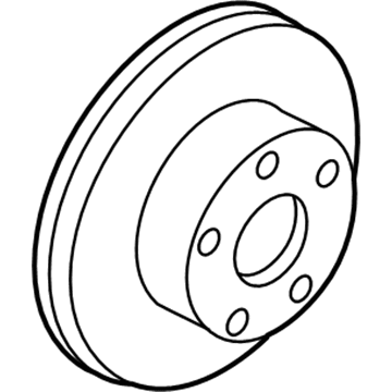 Infiniti 40206-CD005 Rotor - Disc Brake, Front