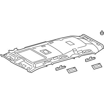 Toyota 63311-60511-B0 Headliner