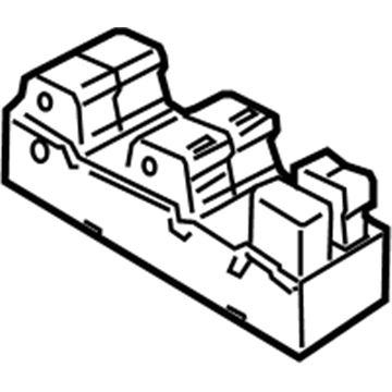 Nissan 25401-1KA0C Switch Assy-Power Window, Main