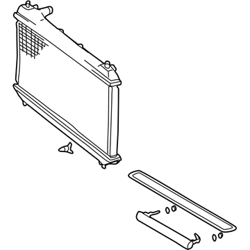 Toyota 16400-0A072 Radiator Assembly