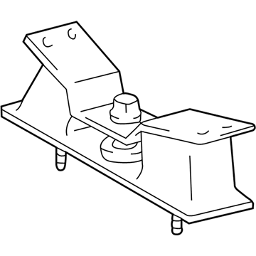 Toyota 12371-50081 Rear Mount