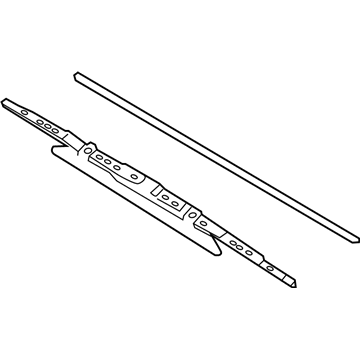 Nissan 28890-ZR81A Window Wiper Blade Assembly