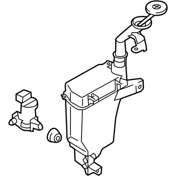 Nissan 28910-3AF1A Tank Assy-Windshield Washer