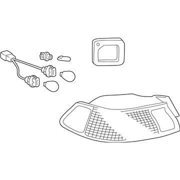 Toyota 81550-AA011 Combo Lamp Assembly
