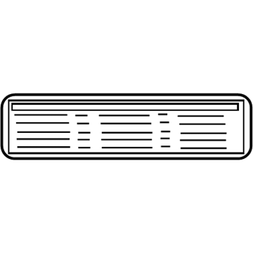 Toyota 11298-36211 Emission Label