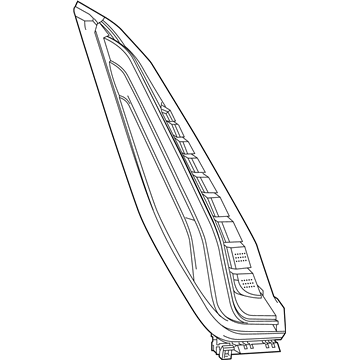 GM 84629097 LAMP, RR STOP