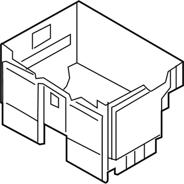 Hyundai 37112-F2600 Insulation Pad-Battery