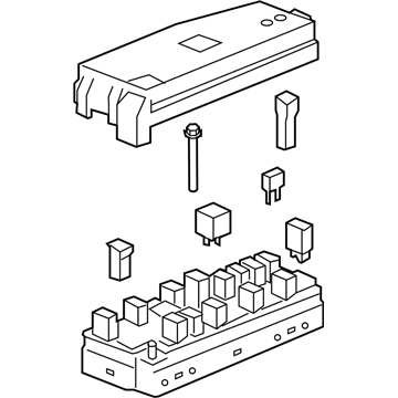 GM 25966734 Fuse Box