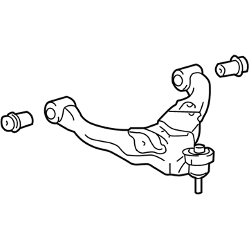 Lexus 48068-60020 Front Suspension Lower Control Arm Sub-Assembly, No.1 Right