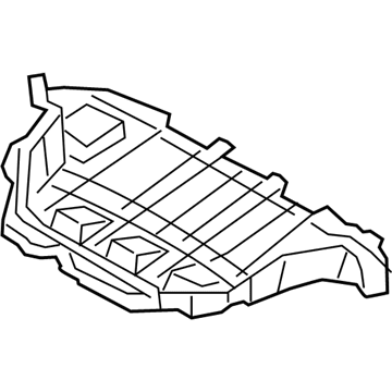 Nissan 748A2-3NA0A DIFFUSER Assembly - Rear